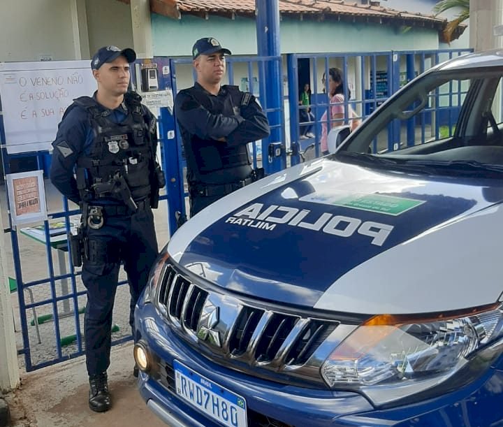 Polícia Militar proporciona mais segurança com policiamento nas escolas de Cassilândia