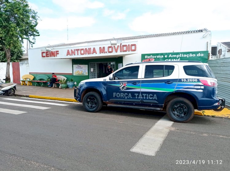 Operação policial militar reforça segurança em escolas de Paranaíba, Aparecida do Taboado, Inocência e Cassilândia-MS