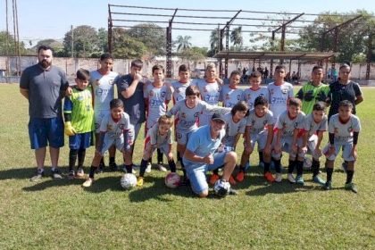 Equipe sub12 de Três Lagoas disputa semifinal Campeonato Noroeste SP de Futebol de Base neste sábado (12)