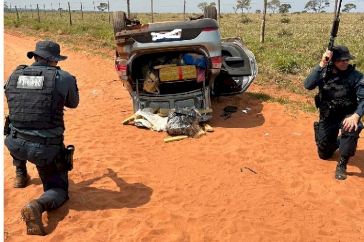 Traficante com veículo roubado no PR morre após troca de tiros com a PMRv de MS