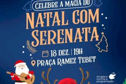 Tradicional “Serenata de Natal” da Diretoria de Cultura acontece de 18 a 21 de dezembro; confira a programação